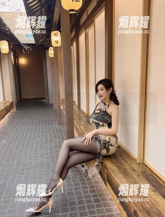 周妍希 微密圈 - 内购无水印,这才是真正的旗袍美图,周妍希你真敢穿!