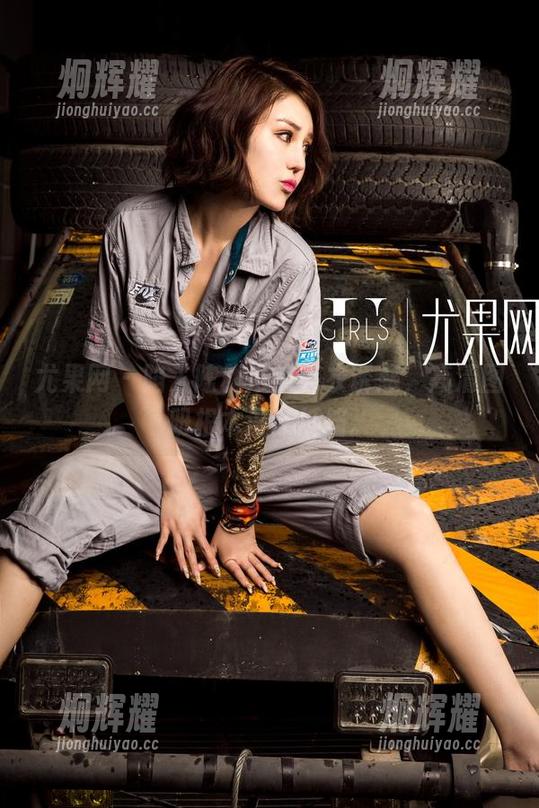 尤果网 - 陷入陈雅漫的毛衣诱惑，高清图册根本没法抵挡。